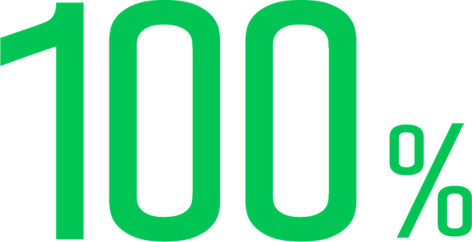 100％